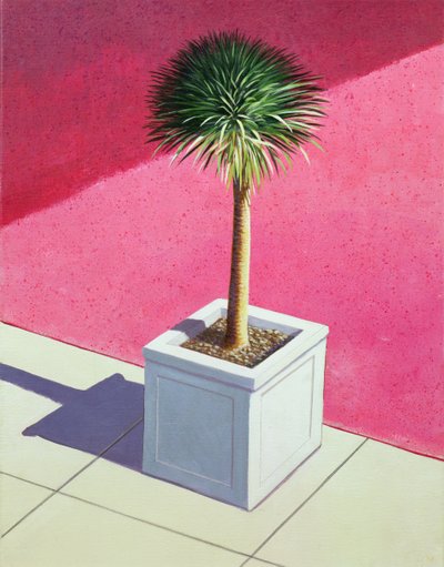 Liten håndflate, 1995 (akryl på lerret) av Lincoln Seligman