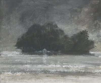 Taprobane, Sri Lanka (akryl på papir) av Lincoln Seligman