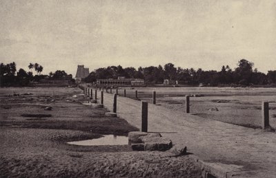 Madura: Vygay-elven, med Causeway, over til Madura av Linnaeus Tripe