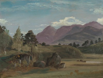 Fjelllandskap, muligens i Lake District av Lionel Constable