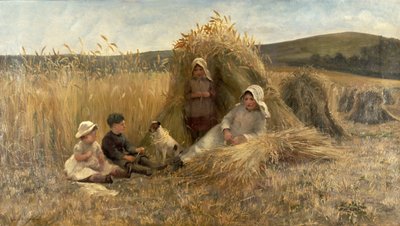Unge innhøstere av Lionel Percy Smythe
