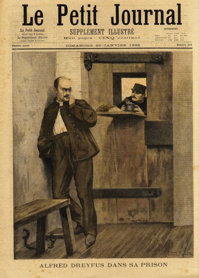 Le Petit Journal angående Dreyfus-affæren, 1895. av Lionel Royer