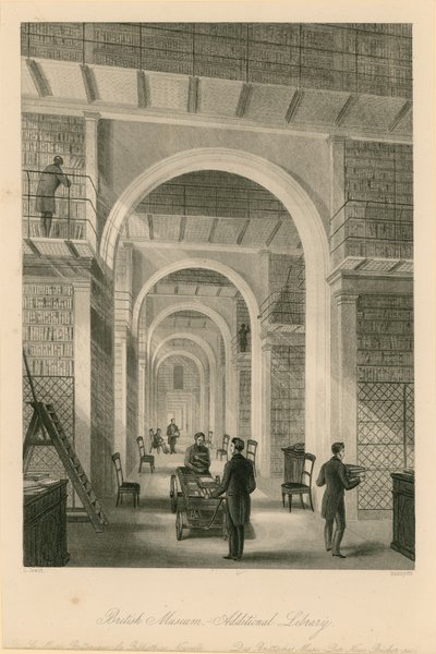 British Museum, tilleggsbibliotek av Llewellyn Jewitt