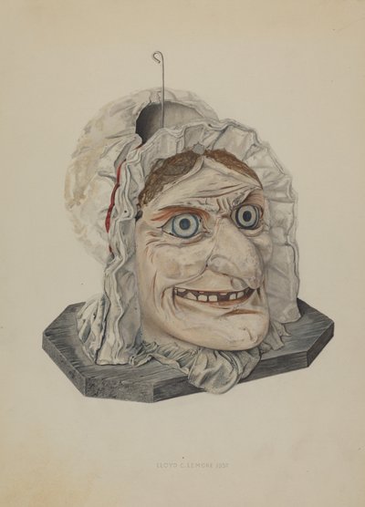 Hekselykt, 1937. av Lloyd Charles Lemcke