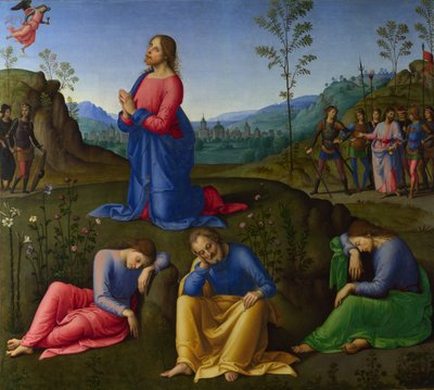Kvalen i hagen, ca. 1502-1503 av Lo Spagna