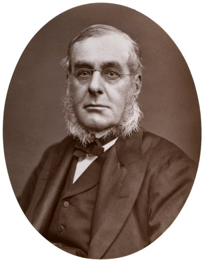 Admiral Sir Richard Collinson, KCB, FRGS, Deputy-Master of Trinity House, 1877. av Lock and Whitfield