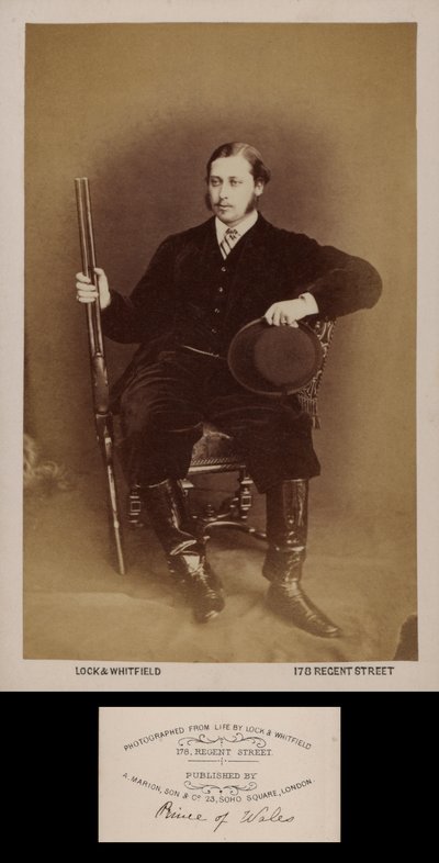 Albert, Prince Consort (s/hvitt bilde) av Lock and Whitfield