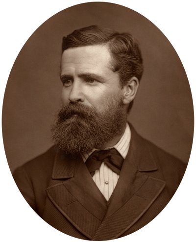 Kommandør Verney Lovett Cameron, oppdagelsesreisende, 1878. av Lock and Whitfield