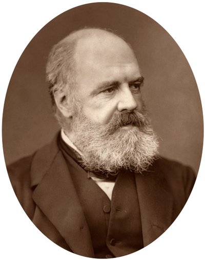 Edward Armitage, professor og foreleser i maleri ved Royal Academy, 1878. av Lock and Whitfield