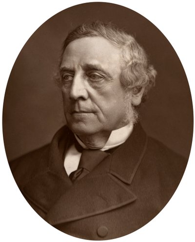 George Denman 1819-1896, dommer ved High Court of Justice, 1882. av Lock and Whitfield