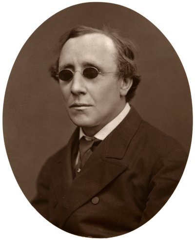 Henry Fawcett, MP, professor i politisk økonomi ved Cambridge University, 1876. av Lock and Whitfield