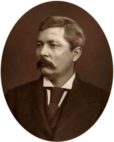 Henry Morton Stanley, afrikansk oppdagelsesreisende, 1880. av Lock and Whitfield