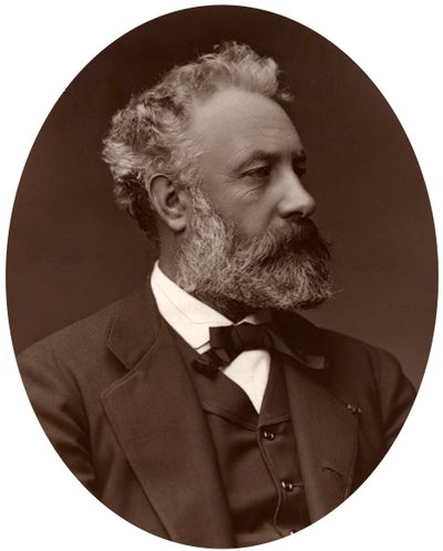 Jules Verne , fransk forfatter, 1877. av Lock and Whitfield