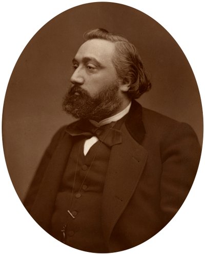 Leon Gambetta, fransk statsmann, 1882. av Lock and Whitfield
