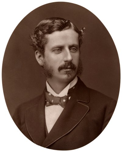 Lord George Hamilton, MP, understatssekretær for India, 1876. av Lock and Whitfield