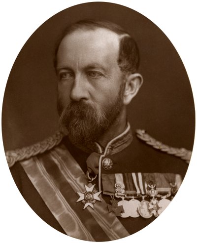 Generalmajor Sir Henry Evelyn Wood, VC, KCB, britisk soldat, 1883. av Lock and Whitfield