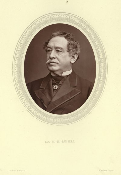 Portrett av Dr William Howard Russell av Lock and Whitfield