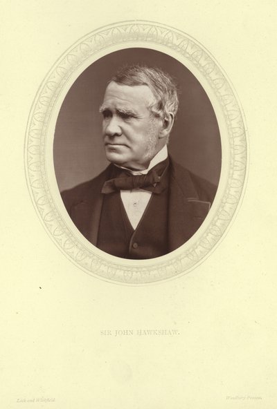Portrett av Sir John Hawkshaw av Lock and Whitfield