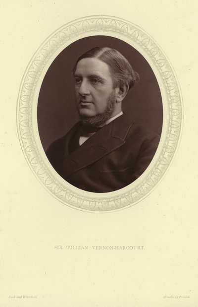 Portrett av Sir William Vernon Harcourt av Lock and Whitfield