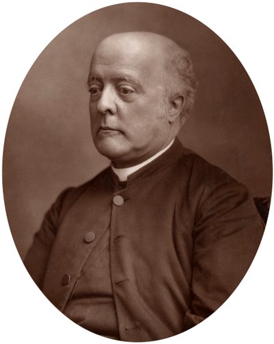 Rev Sir Frederick A Gore Ouseley, Bart, professor i musikk ved University of Oxford, 1883. av Lock and Whitfield