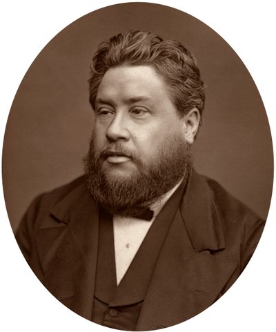 Pastor Charles Haddon Spurgeon, pastor i Metropolitan Tabernacle, 1880. av Lock and Whitfield