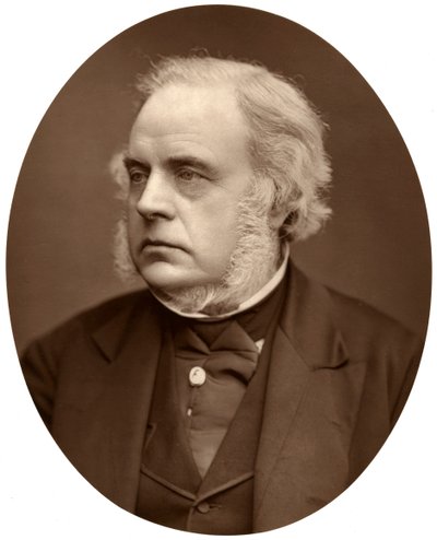Høyre Hon John Bright, MP for Birmingham, 1876. av Lock and Whitfield