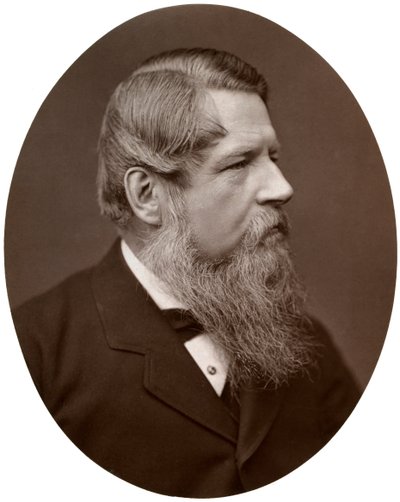 Høyre ære Sir Stafford Henry Northcote, Bart, MP, finansminister, 1877. av Lock and Whitfield