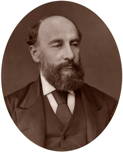 Sir George Strong Nares, arktisk oppdagelsesreisende, 1878. av Lock and Whitfield