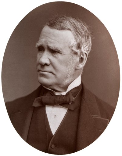 Sir John Hawkshaw, FRS, britisk sivilingeniør, 1877. av Lock and Whitfield