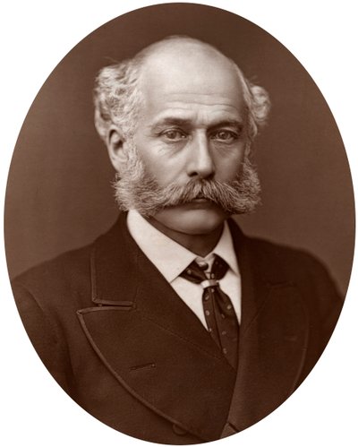 Sir Joseph Bazalgette, CB, britisk sivilingeniør, 1877. av Lock and Whitfield