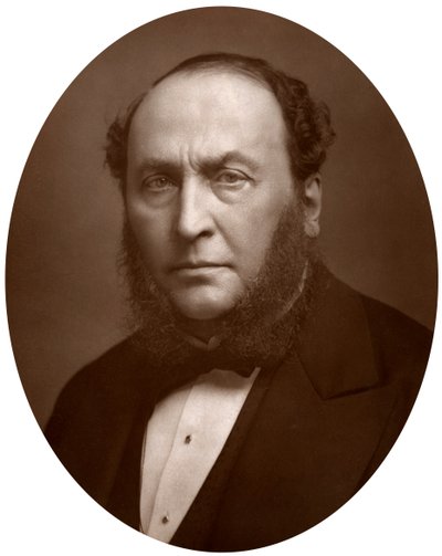 Sir Michael Costa , italienskfødt britisk komponist og dirigent, 1883. av Lock and Whitfield