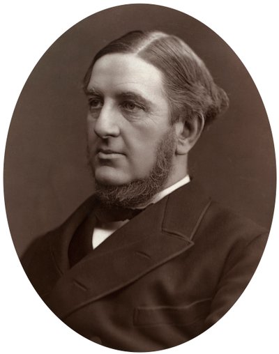 Sir William Vernon Harcourt QC, MP, professor i internasjonal rett ved Cambridge University, 1877. av Lock and Whitfield