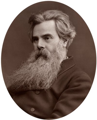 Thomas Woolner, RA, professor i skulptur ved Royal Academy, 1877. av Lock and Whitfield