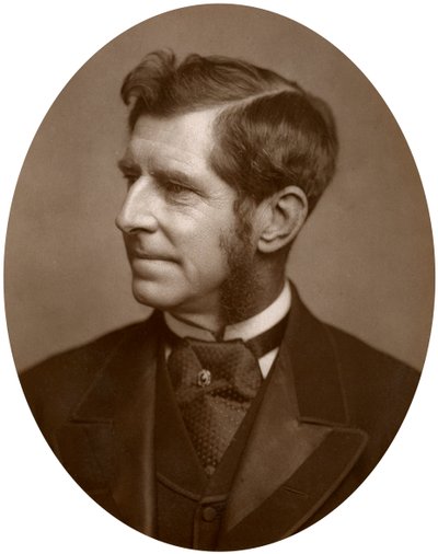 Viseadmiral Sir John Edmund Commerell, KCB, VC, britisk sjøoffiser, 1883. av Lock and Whitfield