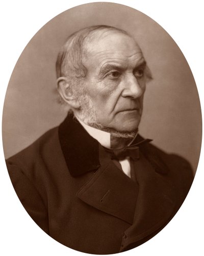 William Ewart Gladstone MP, britisk liberale statsminister, 1882. av Lock and Whitfield