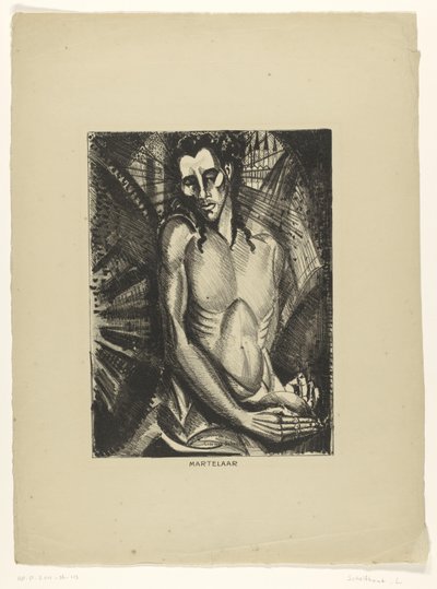 Martyr (original tittel på objekt) av Lodewijk Schelfhout
