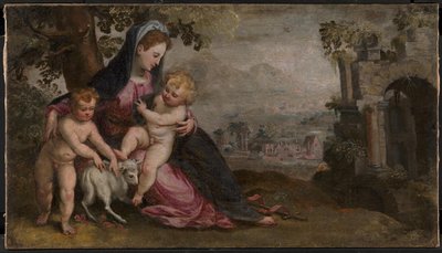 Maria med Jesus og Johannes av Lodewijk Toeput