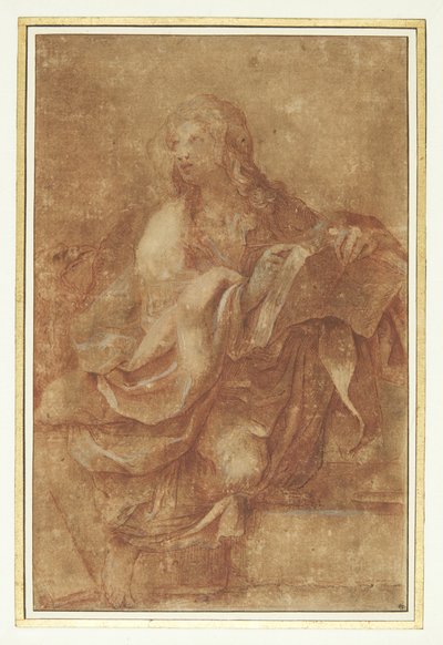 Johannes evangelister av Lodovico Carracci