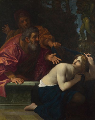 Susannah og de eldste, 1616 av Lodovico Carracci
