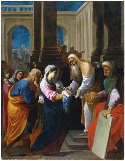 Presentasjonen i tempelet av Lodovico Carracci