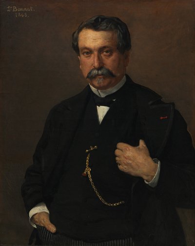 Portrett av en mann, 1868. av Léon Bonnat