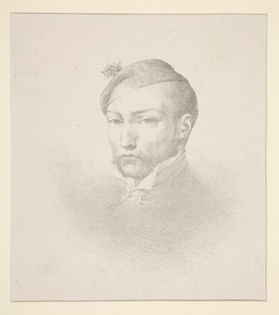 Portrett av Gericault av Léon Cogniet
