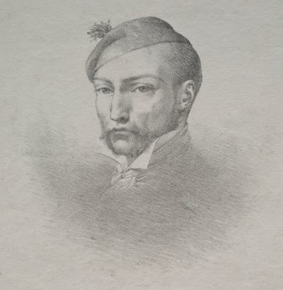 Theodore Gericault av Léon Cogniet
