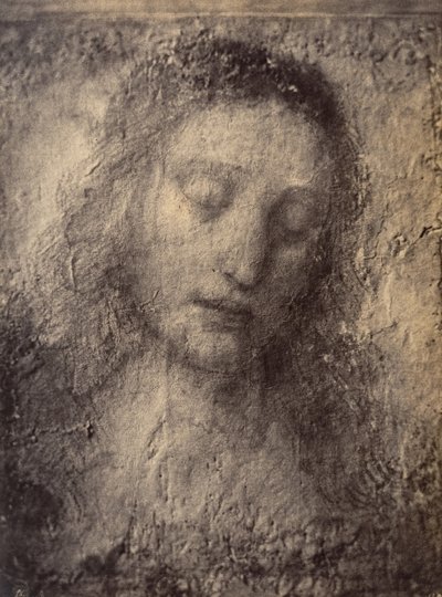 [Kopi av Kristi hode fra Leonardo da Vincis "The Last Supper"], 1857-61. av Léon Gérard