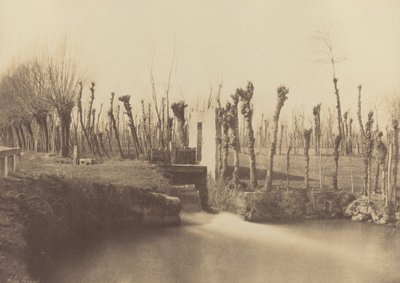 Landskap, Montebello, ca. 1860. av Léon Gérard