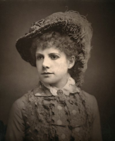 Alma Murray , britisk skuespillerinne, 1882. av London Stereoscopic and Photographic Co