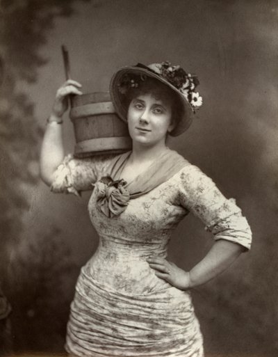 Leonora Braham , britisk operasanger og skuespillerinne, 1882. av London Stereoscopic and Photographic Co