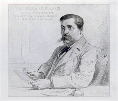 Georges duplessis av Leopold Flameng