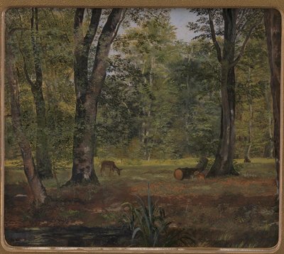 Charlottenlund Wood, nord for København av Lorenz Frølich