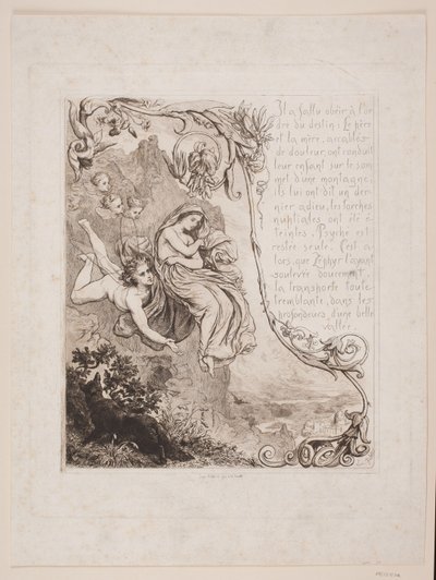 Illustrasjonsnr. 4 til "Cupid and Psyche" av Lorenz Frølich